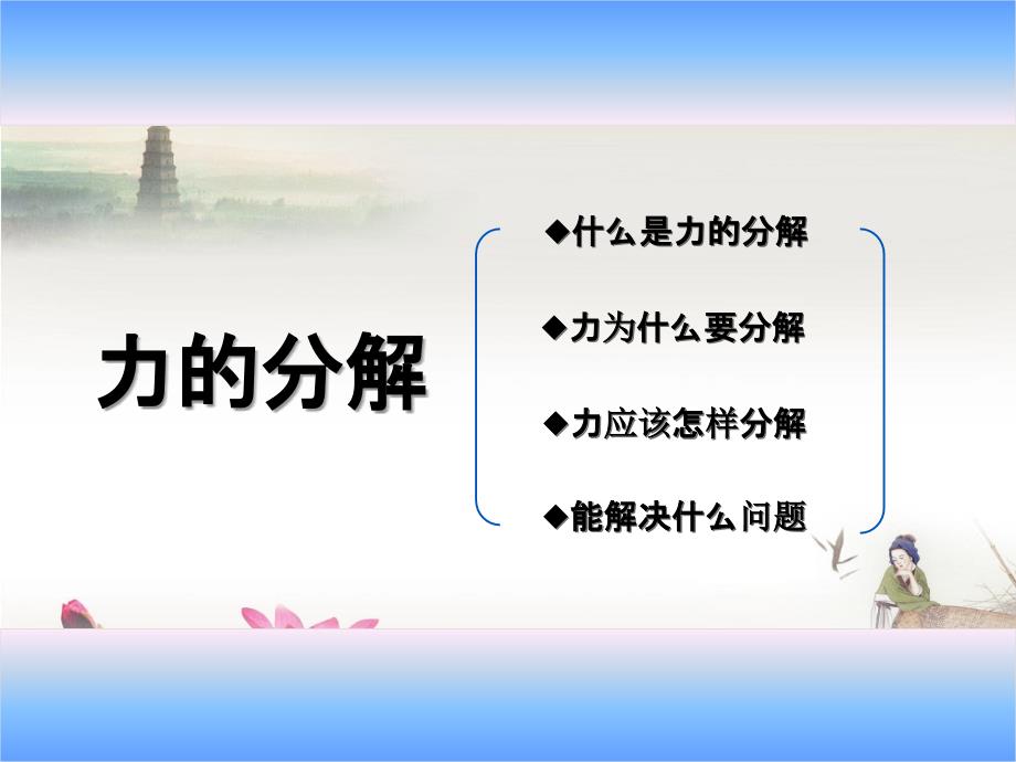 高中物理省力的分解最优版人教必修1_第3页