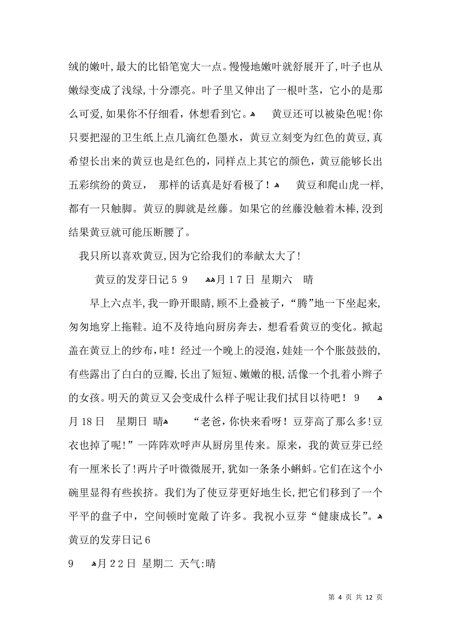 黄豆的发芽日记_第4页