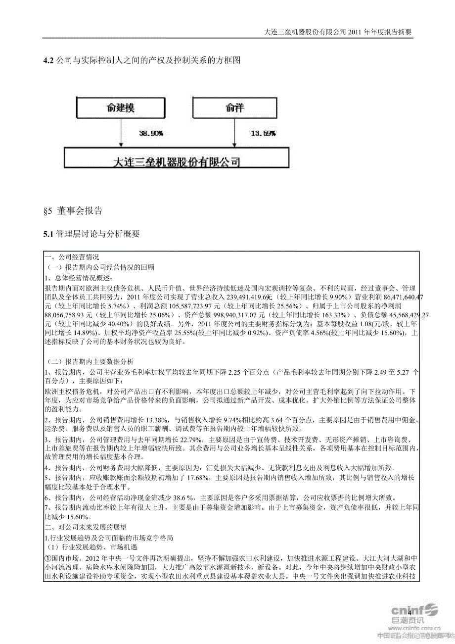 大连三垒报告摘要_第4页