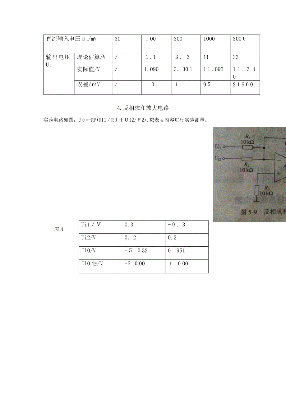 (模电)比例、求和、积分、微分电路_第4页