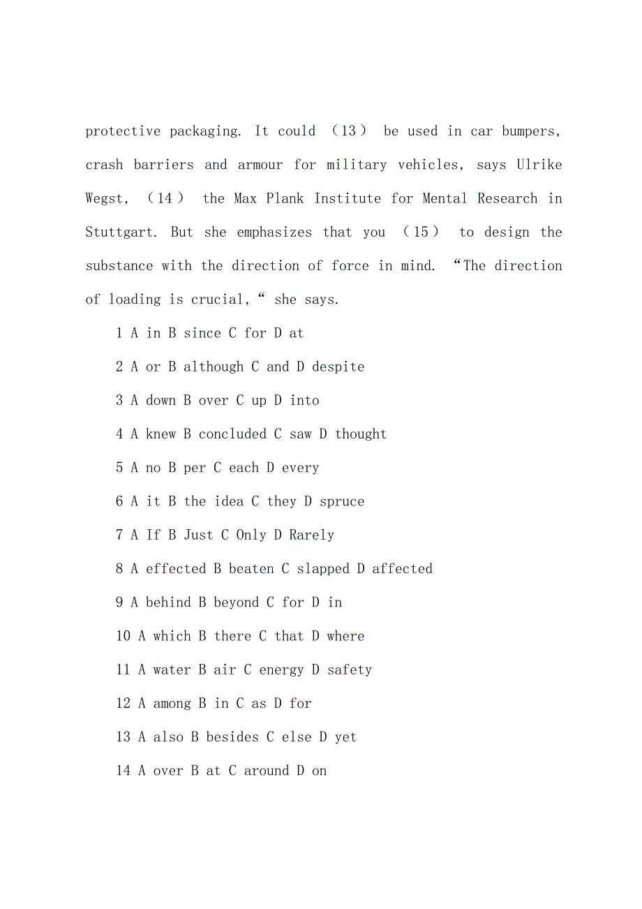 2022年职称英语考试综合类A级完形填空练习题(2).docx_第3页