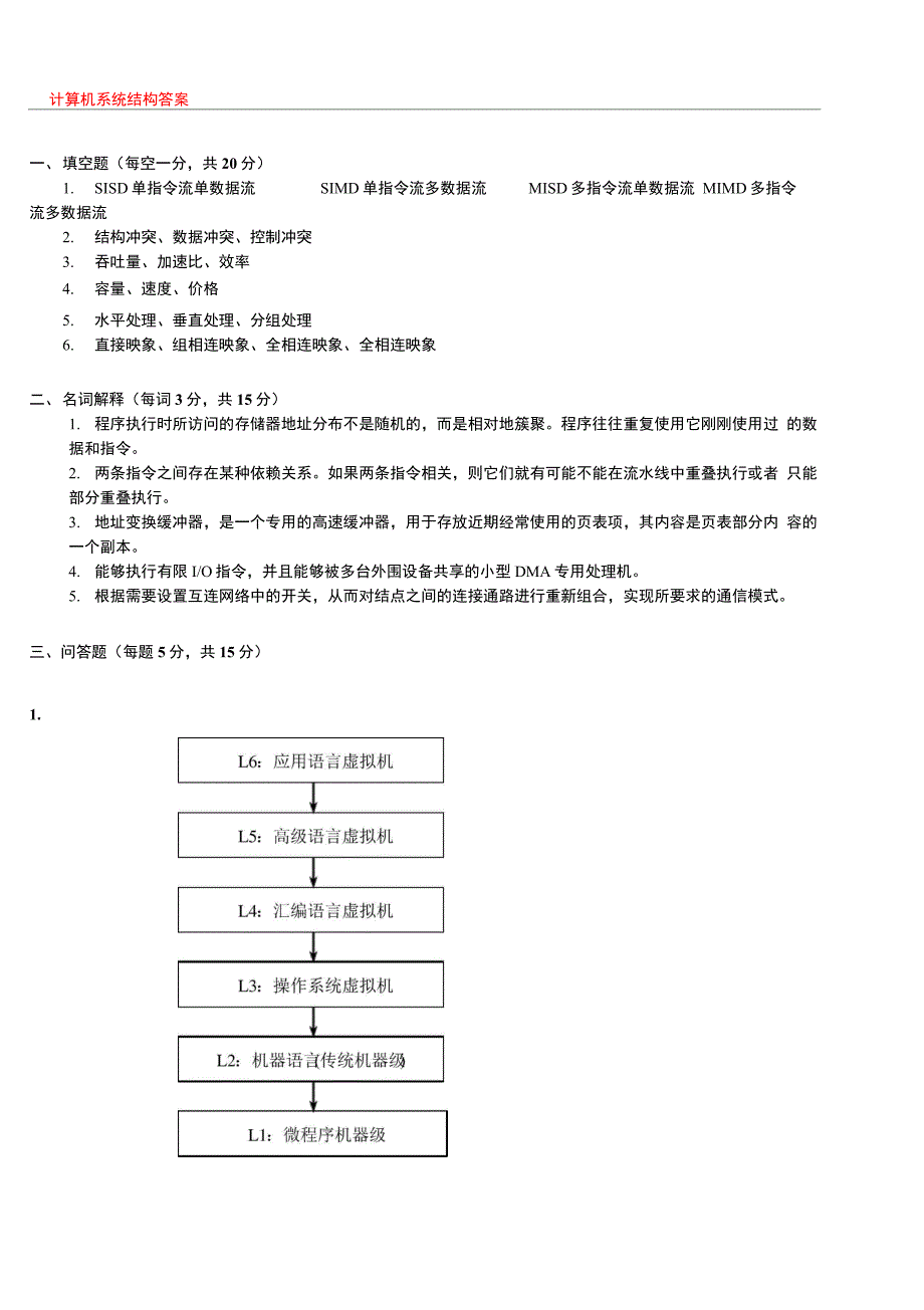 计算机系统结构A1——电子科技大学_第4页