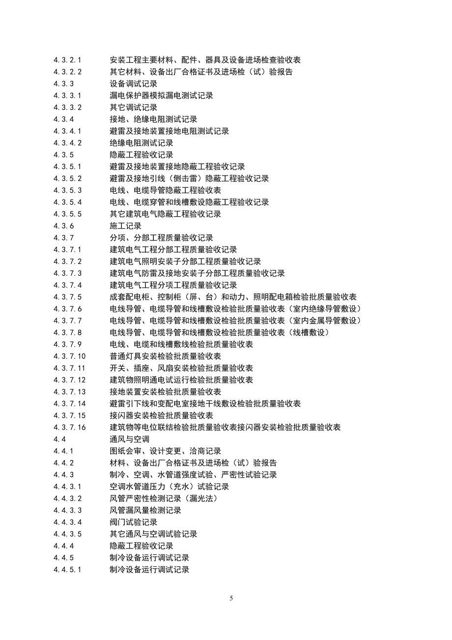 机电工程报验资料用表格目录_第5页