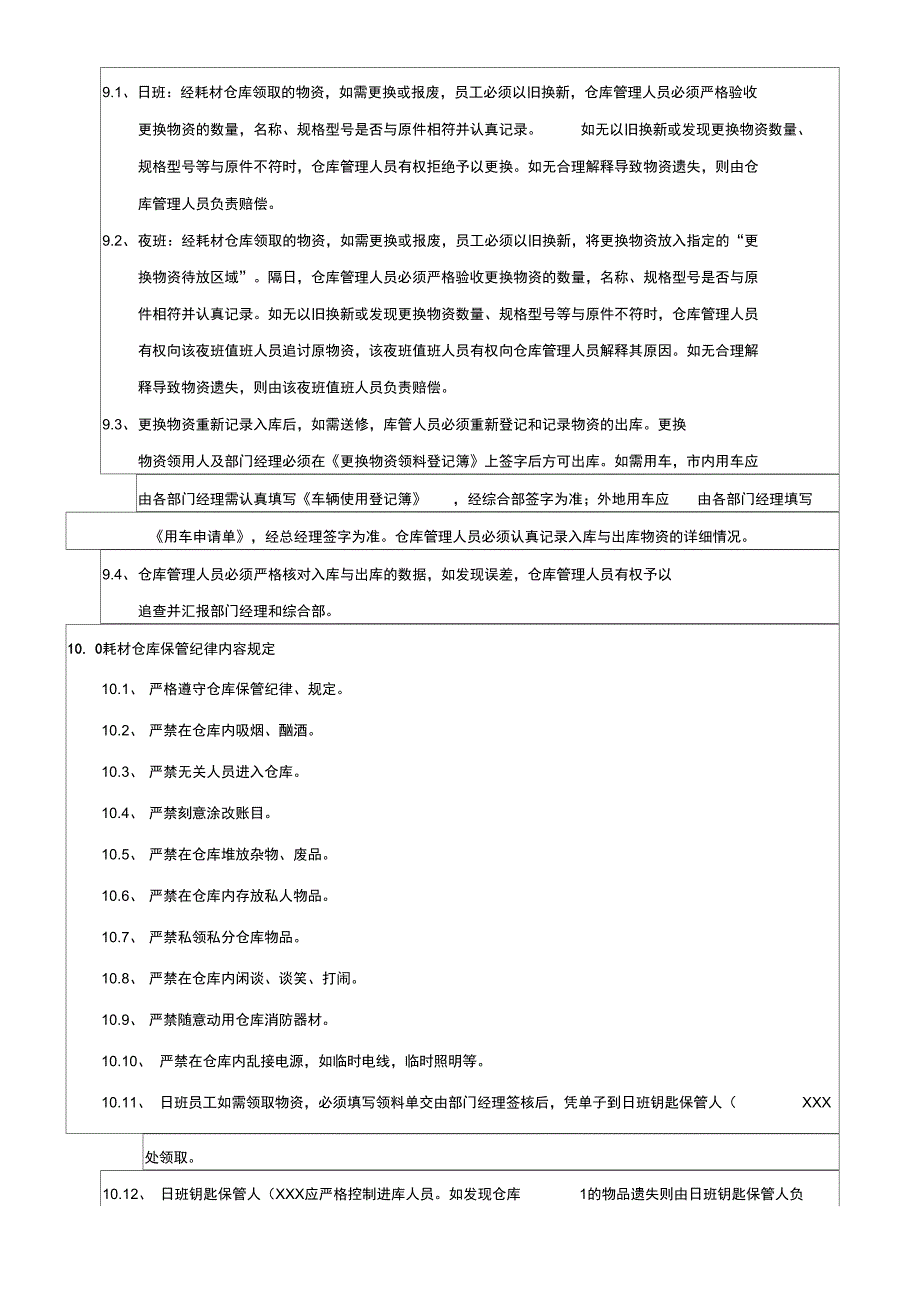 耗材仓库管理制度_第4页