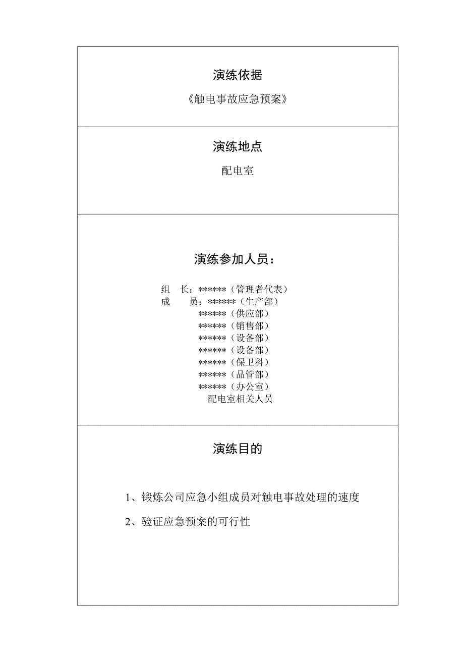 应急演练记录-触电_第2页