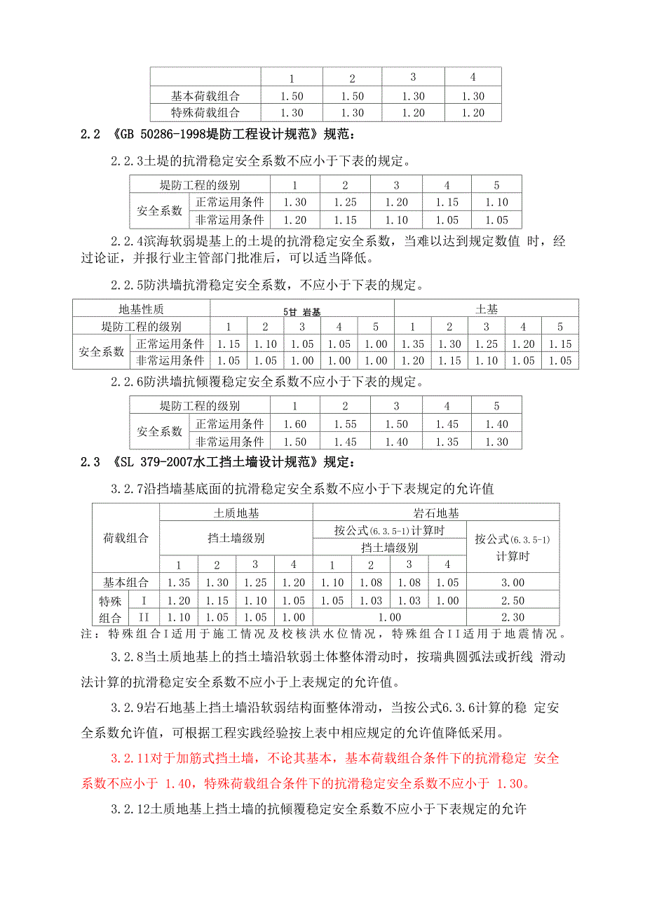 挡土墙验算安全系数取值问题_第2页