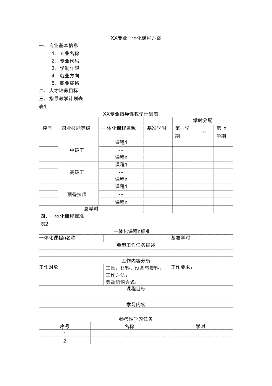 一体化课程开发框架_第4页