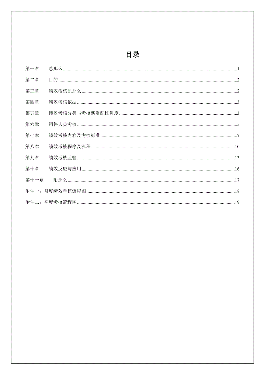 房地产公司绩效考核制度_第2页