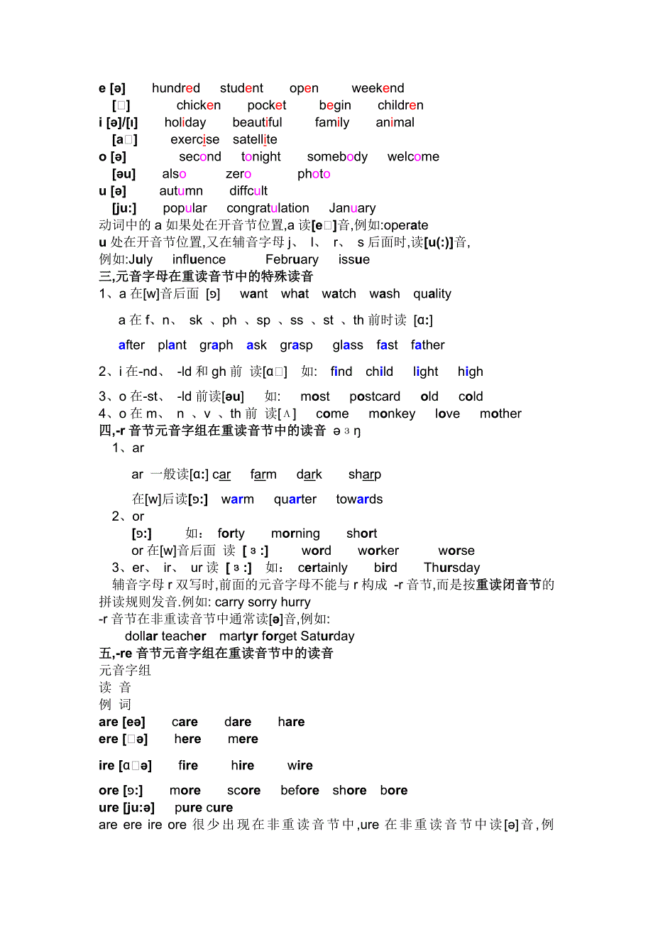 26个英文字母及发音音标_第2页