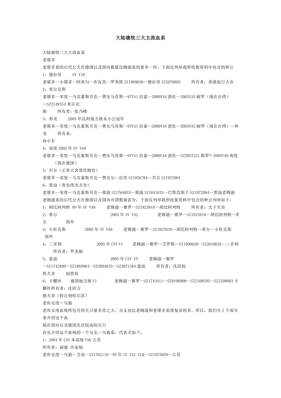 大陆德牧三大主流血系.doc_第1页