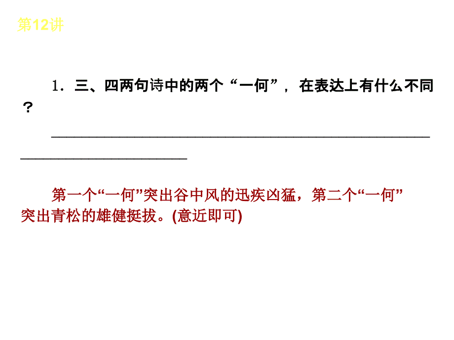 语文中考专题复习：第2篇《古诗文阅读》ppt课件-精品文档资料整理_第4页