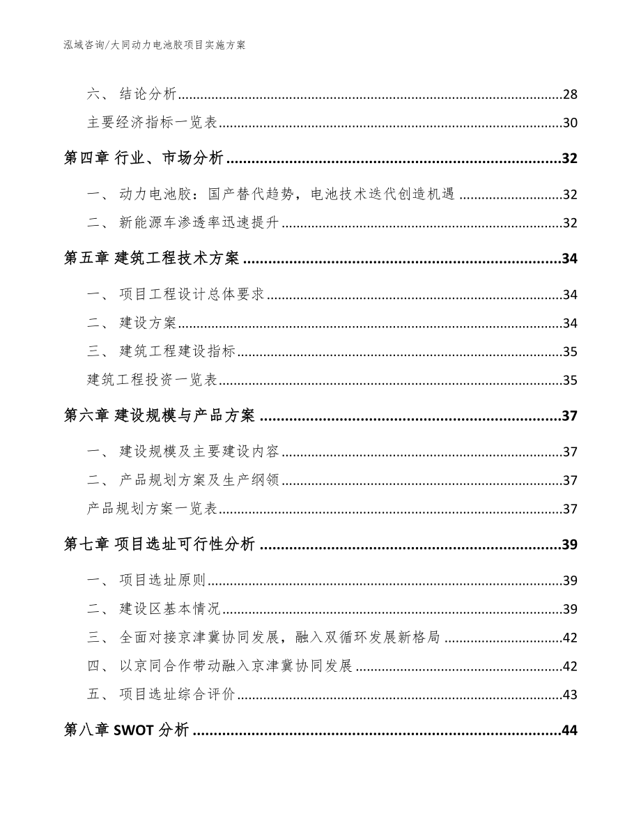 大同动力电池胶项目实施方案_范文_第2页