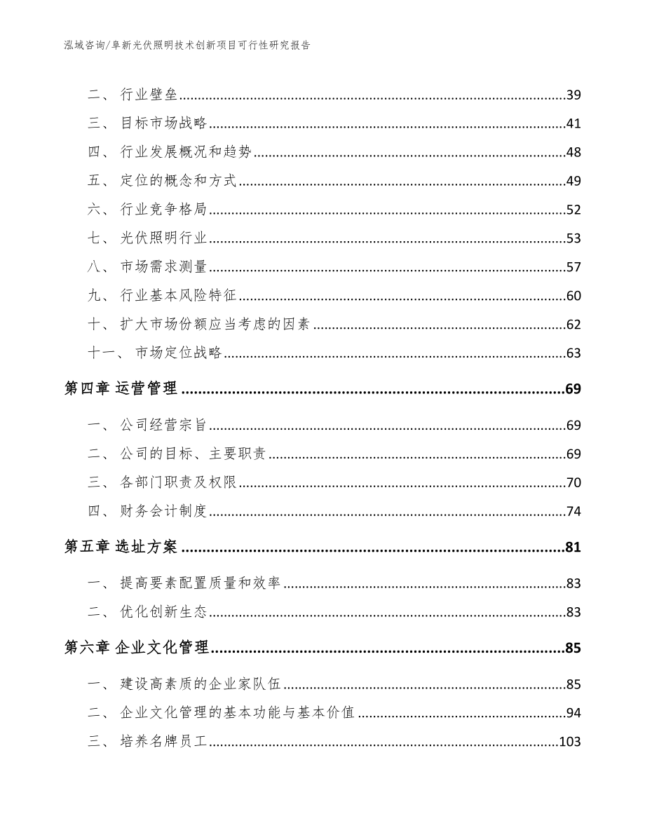 阜新光伏照明技术创新项目可行性研究报告_第3页