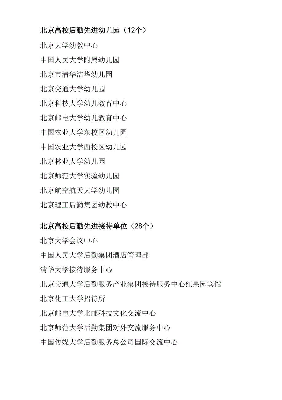 北京高校后勤商贸、幼儿园、接待工作_第4页