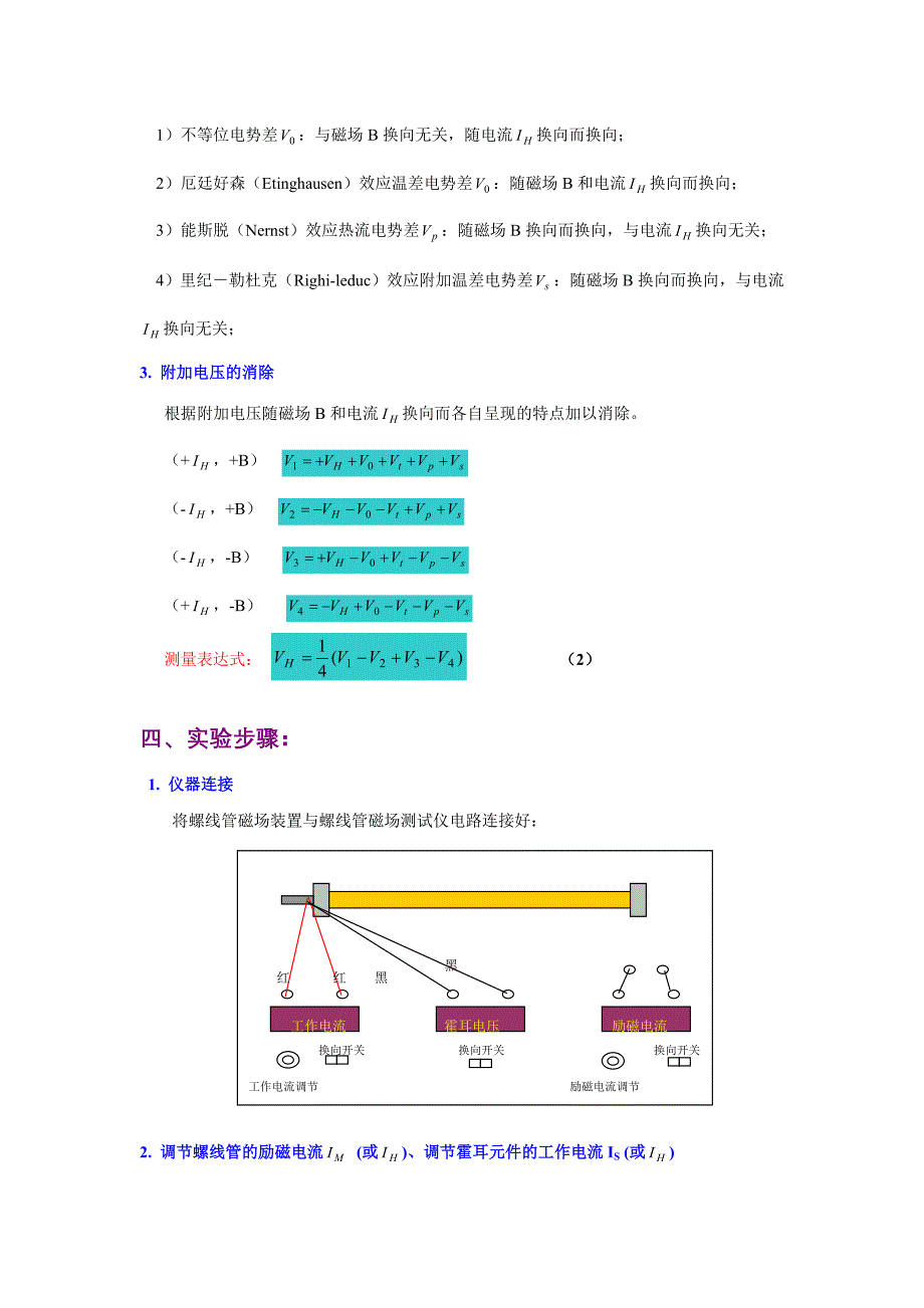 用霍尔效应测量磁场.doc_第2页