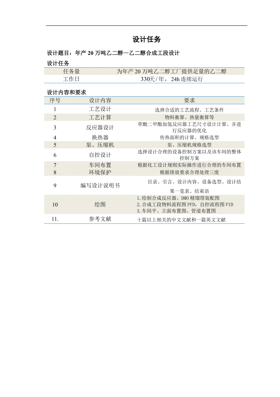 乙二醇工段工艺毕业设计_第3页