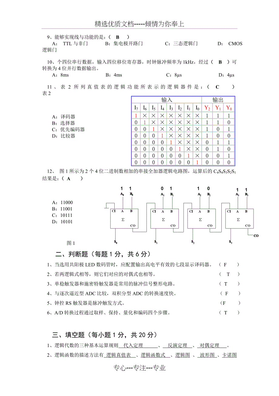 数电试题及答案_第2页