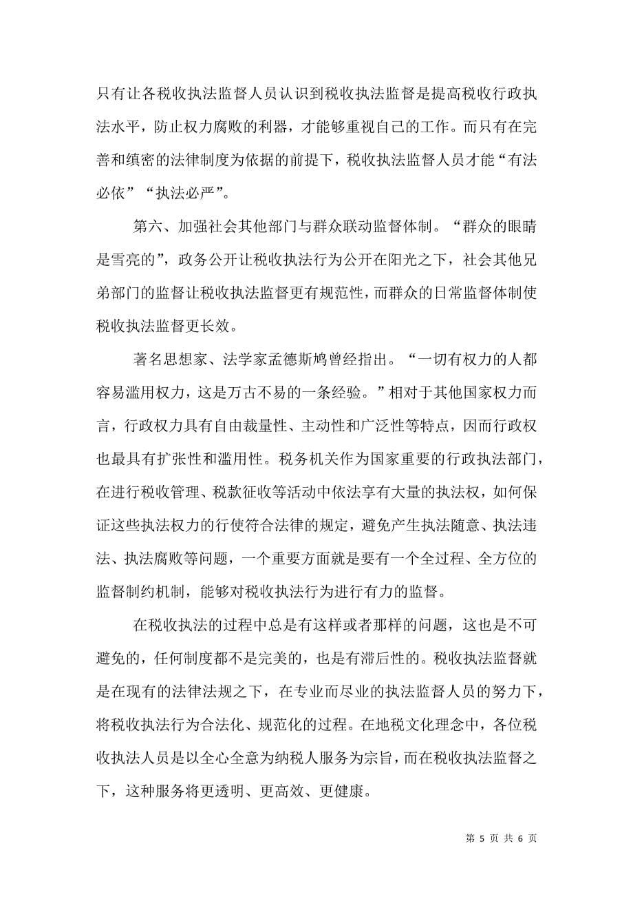 税收执法监督经验材料（一）.doc_第5页