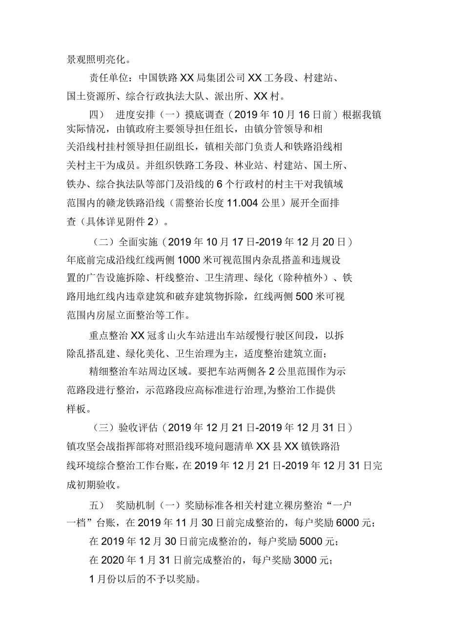 铁路沿线环境综合整治“百日攻坚”专项行动方案_第5页