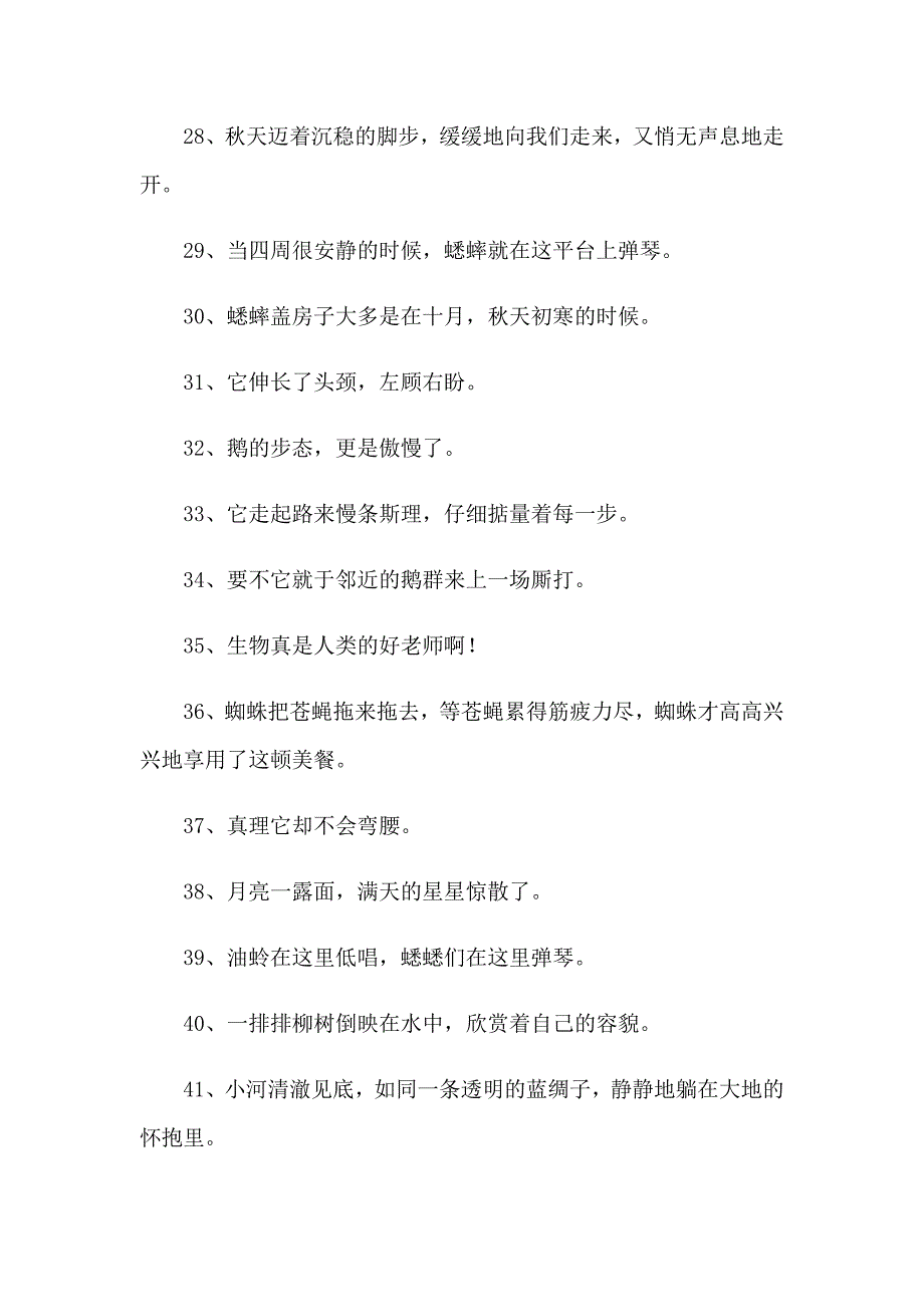 2023年简短的拟人句15篇_第4页