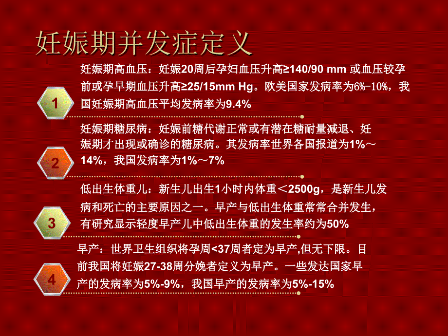 妊娠期并发症对妇女远期心血管疾病的影响课件_第2页