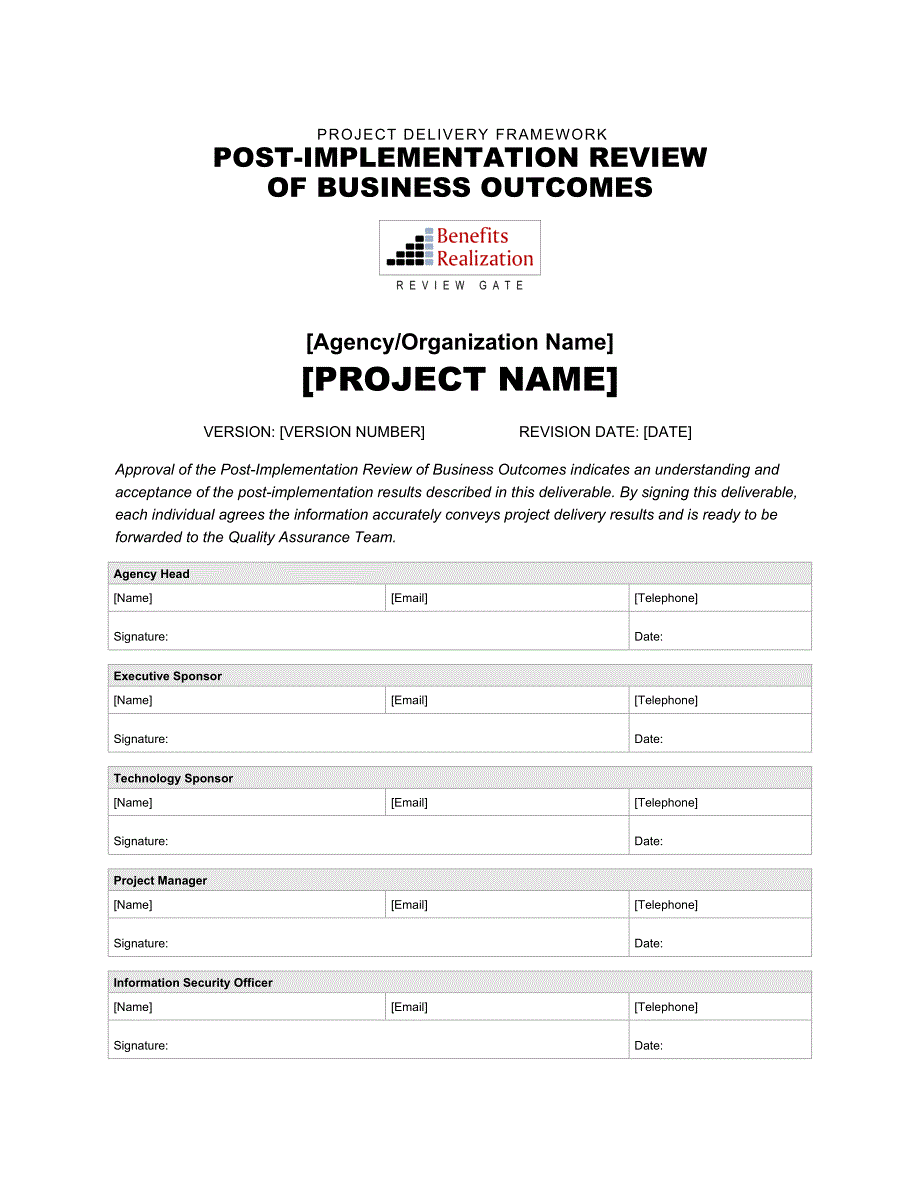 PostImplementation Review 0f Business Outcomes实施后回顾的业务成果_第2页