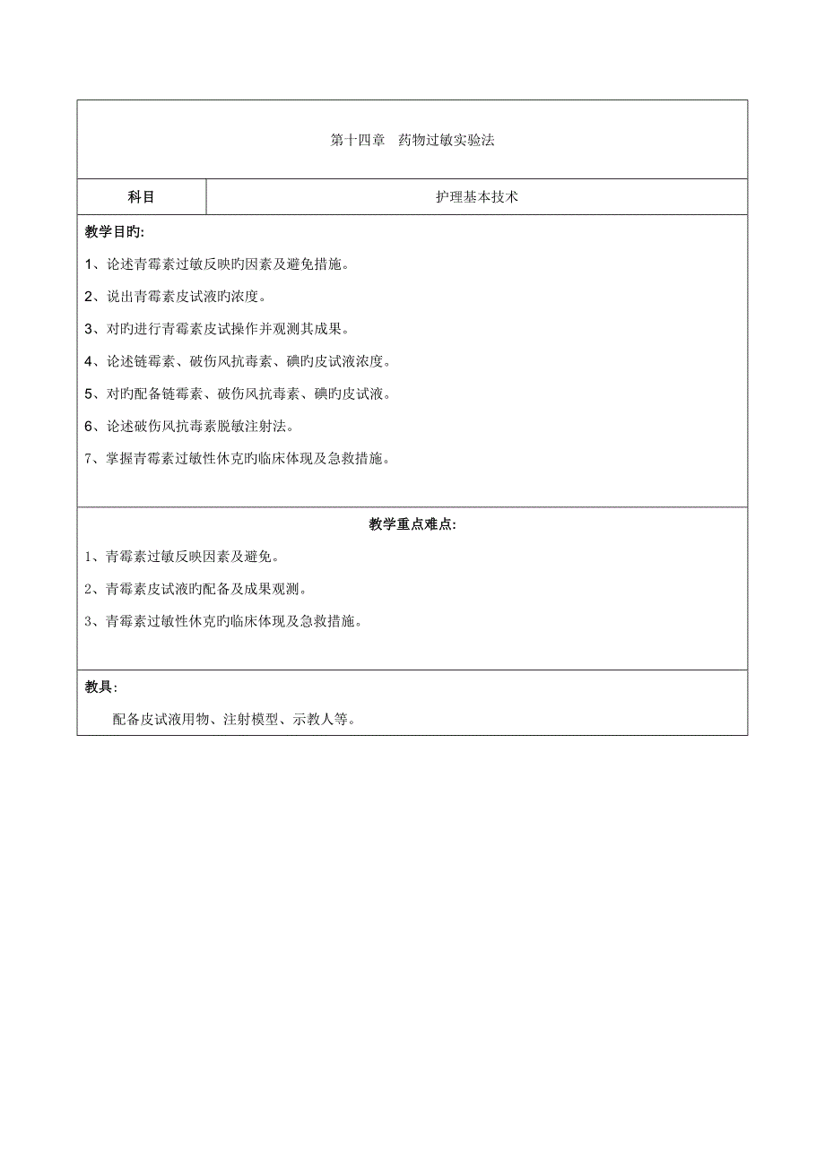 教案药物过敏试验法_第1页