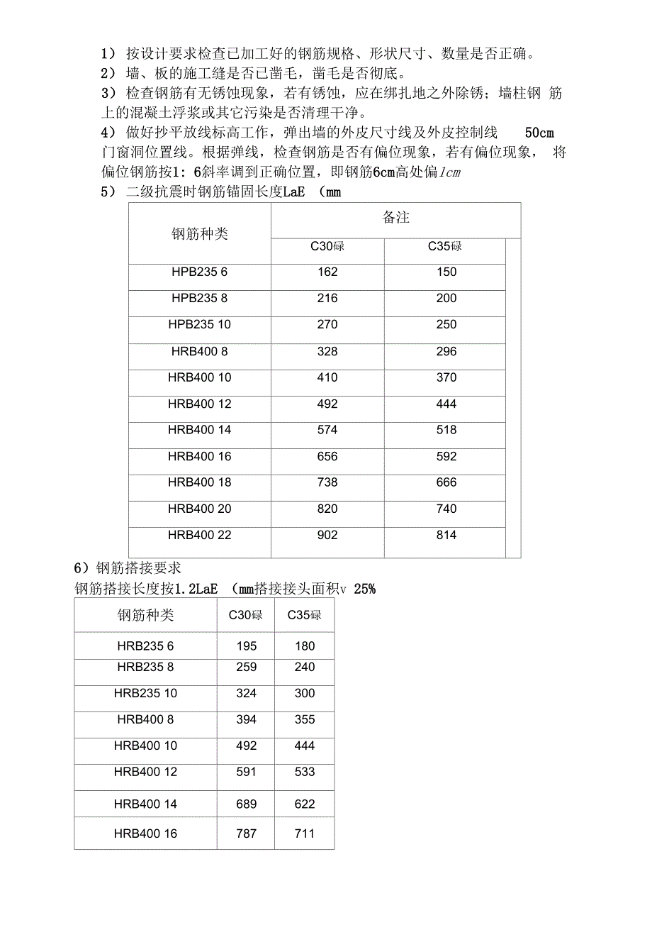 住宅楼主体结构钢筋绑扎技术交底_第2页