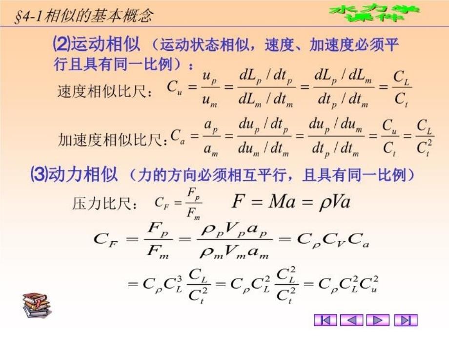 最新四章相似原理与量纲分析ppt课件幻灯片_第3页