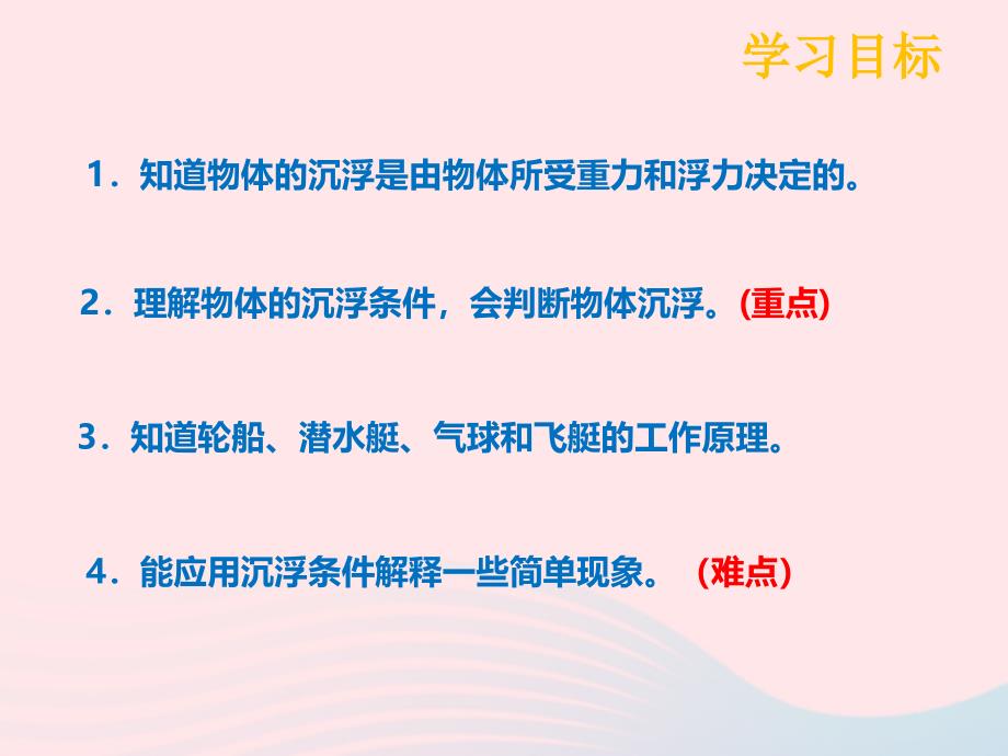 八年级物理下册10.3物体的沉浮条件及应用课件新版新人教版042249_第2页