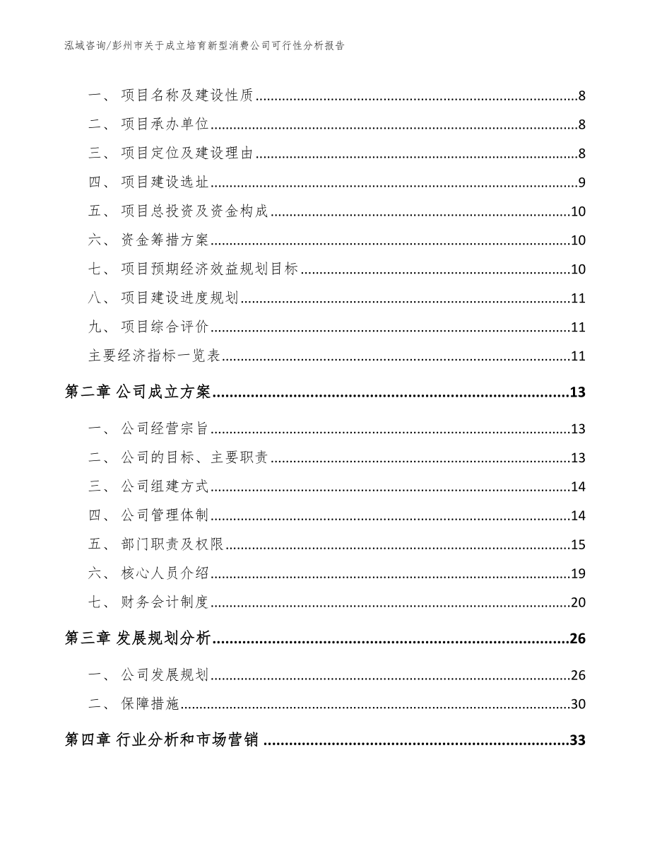 彭州市关于成立培育新型消费公司可行性分析报告_第3页