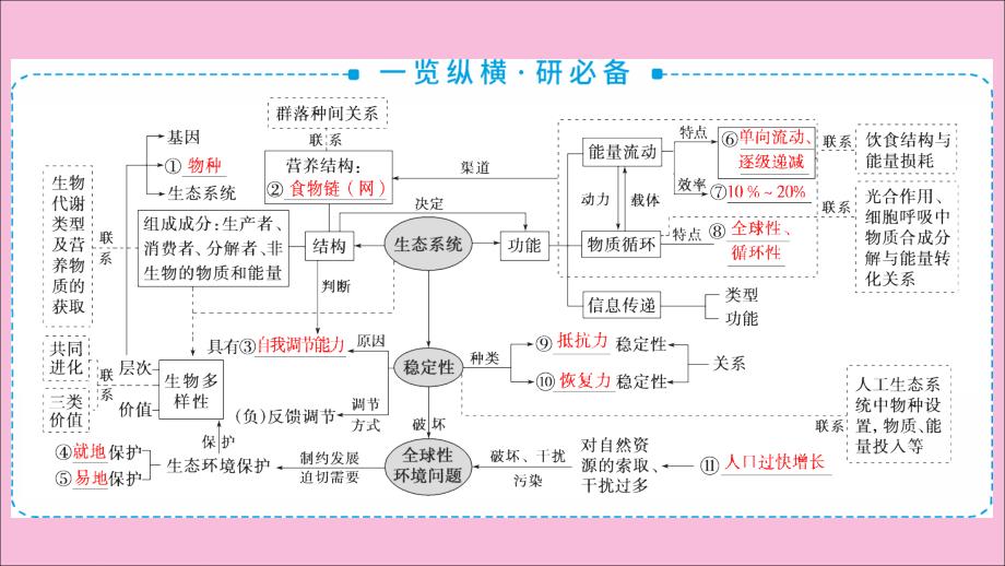 新高考2022高考生物二轮复习第一部分专题突破方略板块五生态专题十三生态系统和环境保护课件_第4页