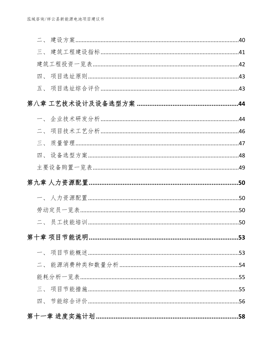 祥云县新能源电池项目建议书（模板范文）_第4页