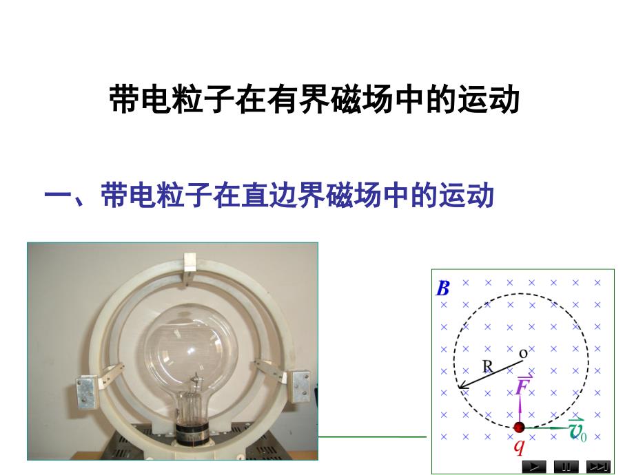 带电粒子在匀强磁场中的运动_第1页