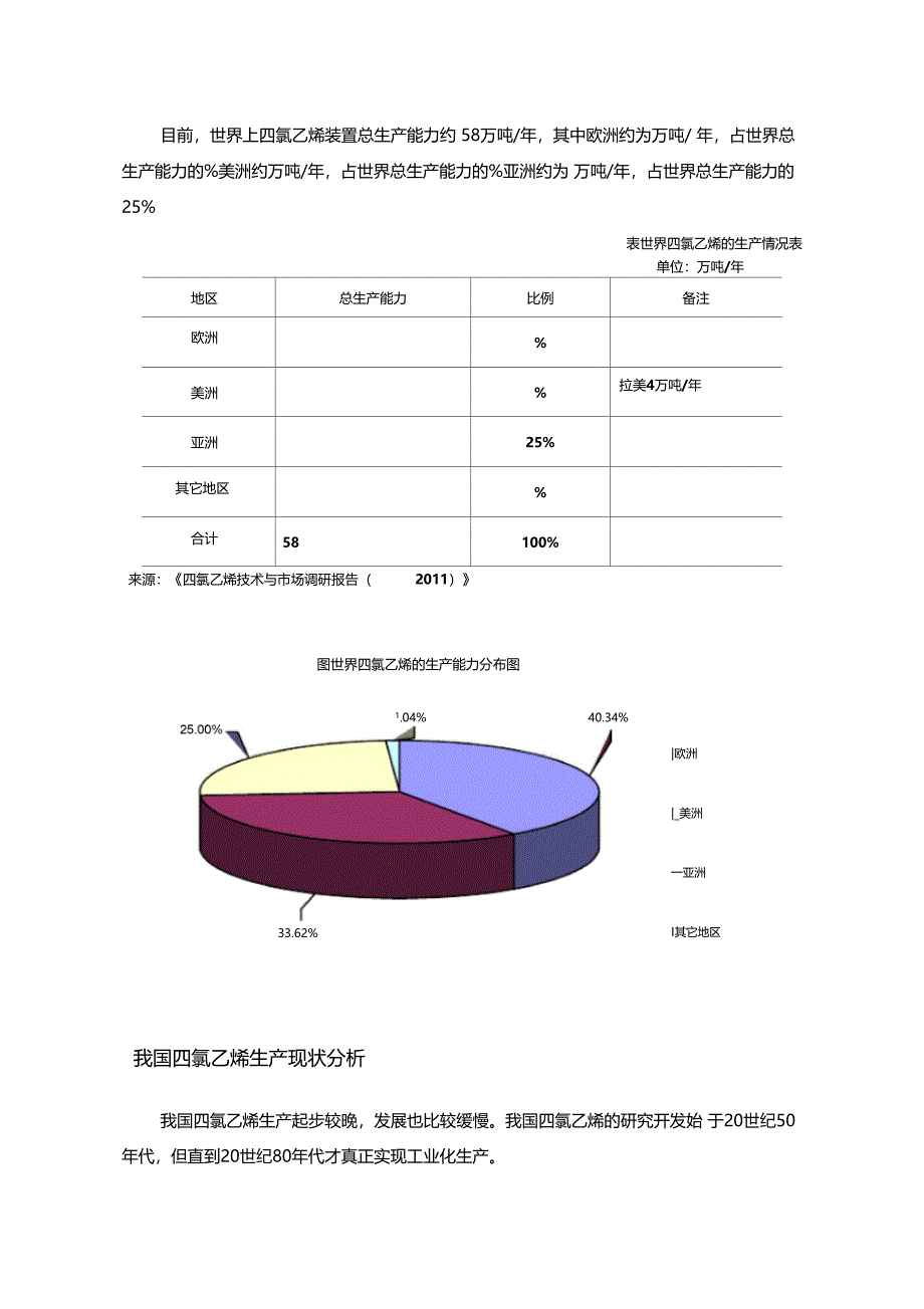 四氯乙烯的生产现状与生产分析预测_第2页