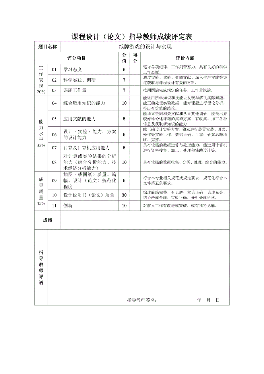 纸牌游戏课程设计_第3页