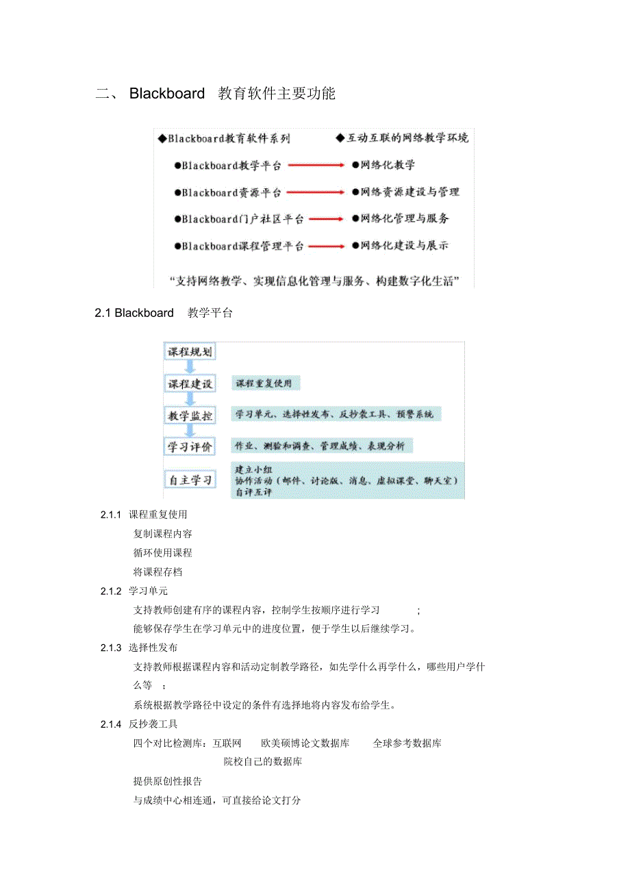 Blackboard平台功能简介_第2页