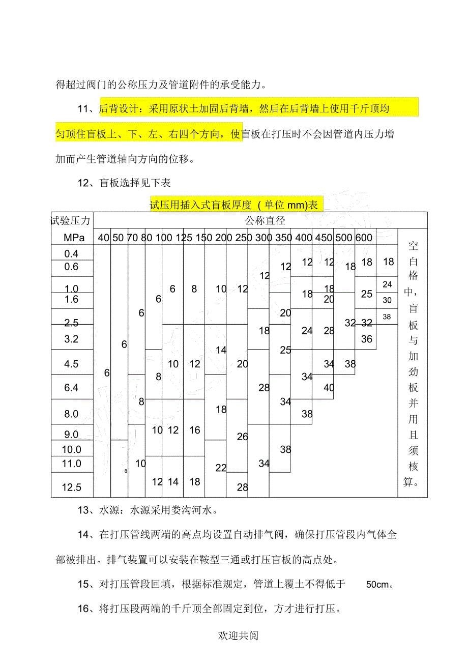 管道水压试验方法_第5页