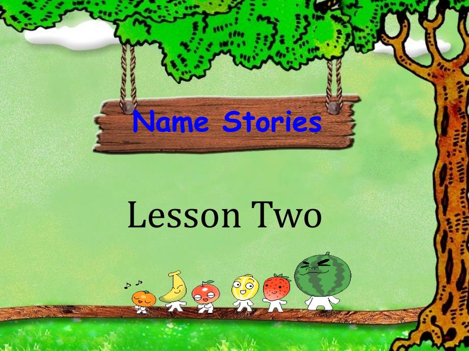 高中英语 Lesson2 Name Stories课件 北师大版选修6.ppt_第2页