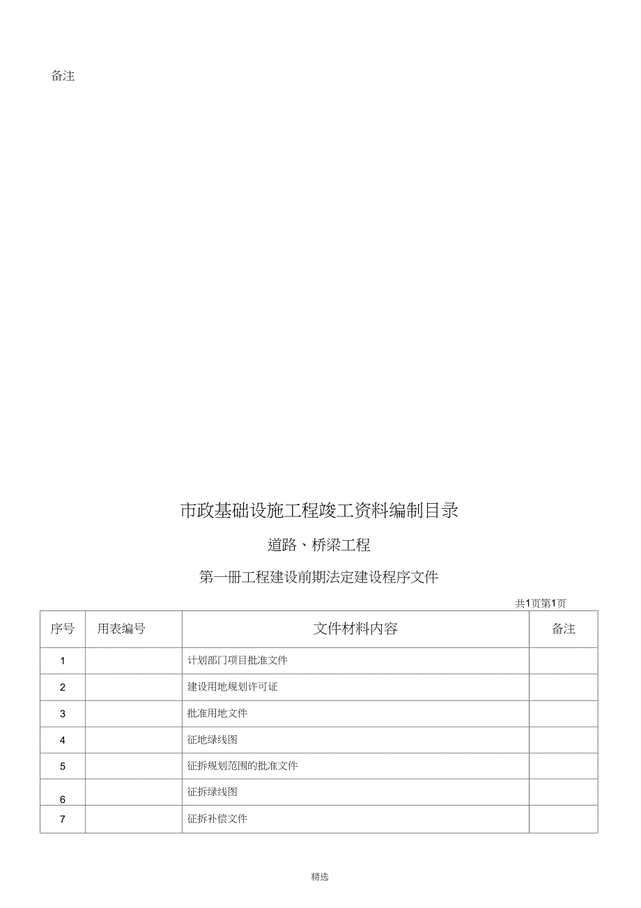 市政工程竣工资料全套整理版_第3页