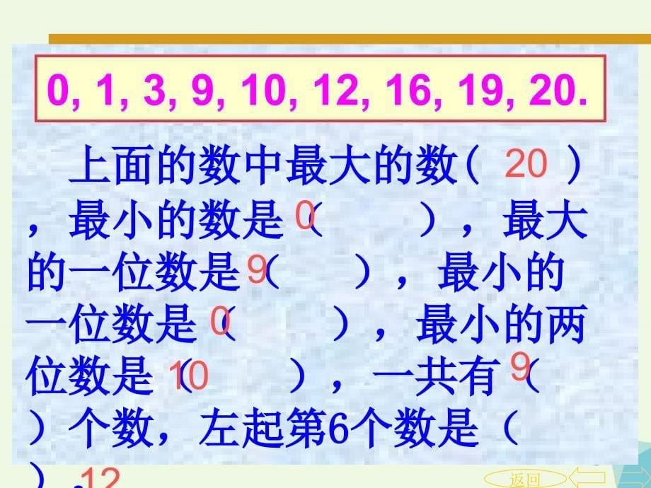 一年级数学上册总复习课件新版新人教版_第5页