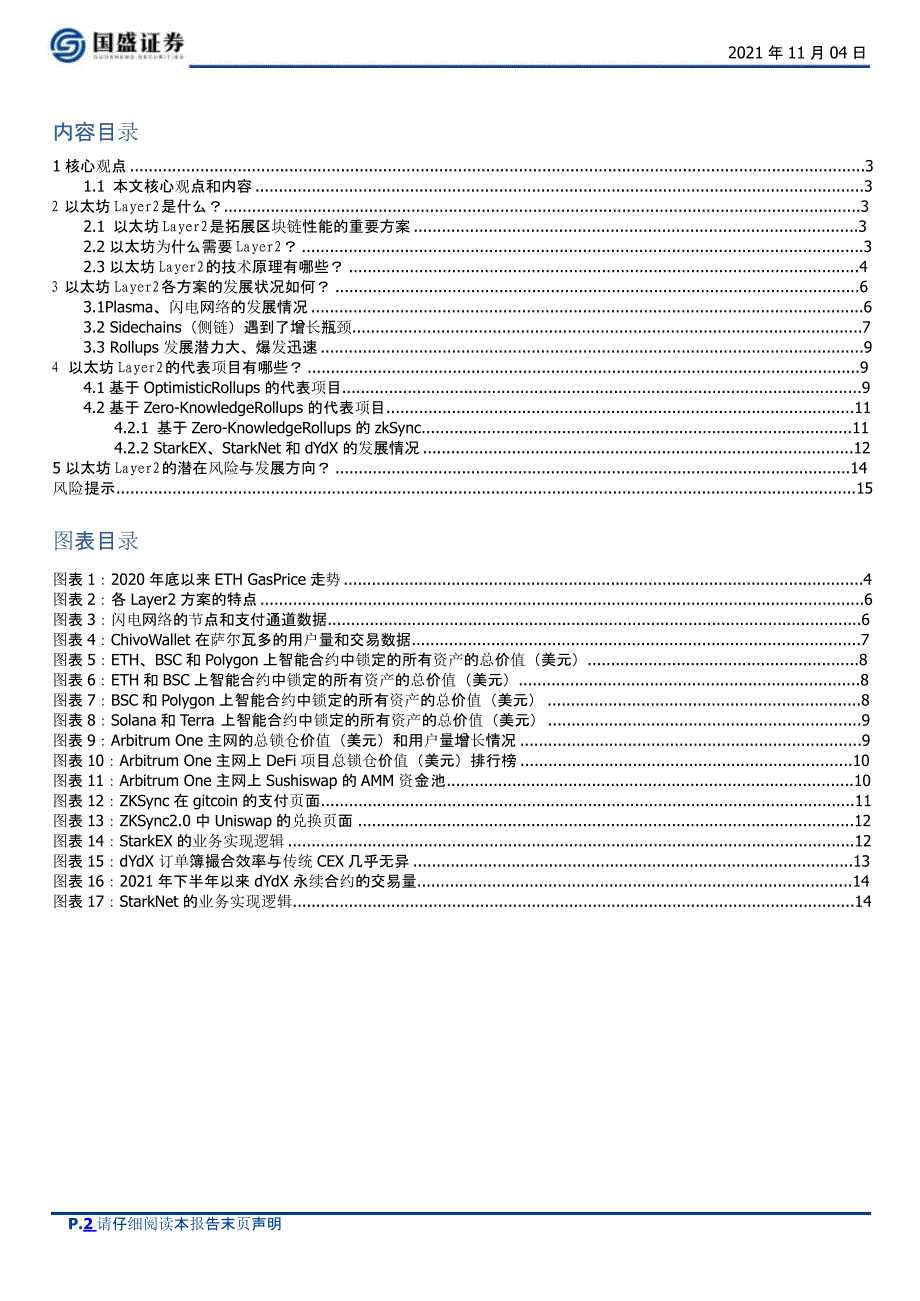 区块链行业研究报告：以太坊Layer2二层网络_第1页