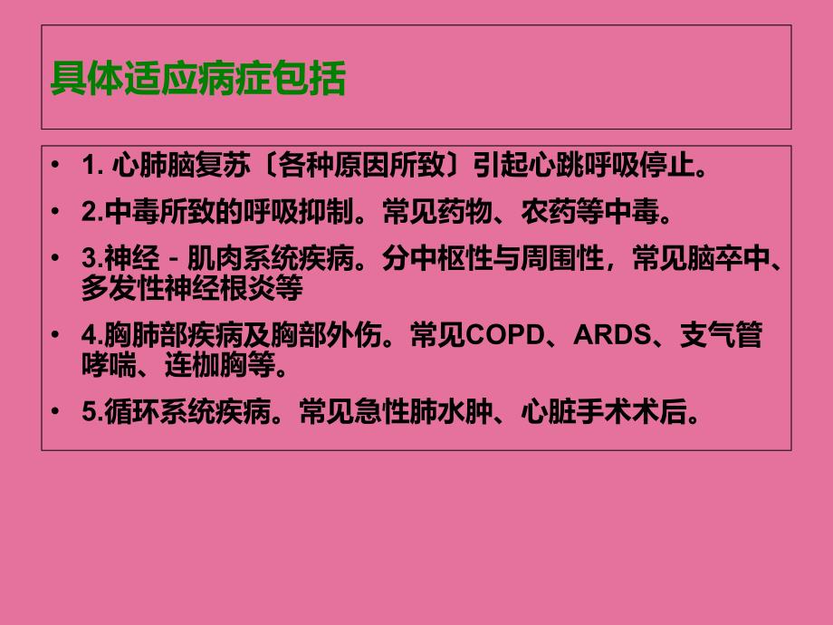 呼吸机急诊应用ppt课件_第4页