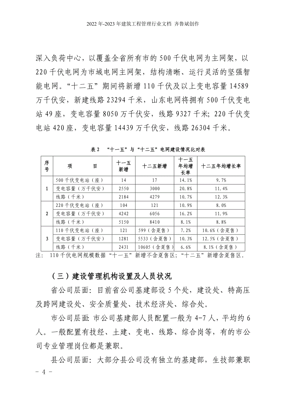 山东电力集团公司“大建设”体系建设实施方案_第4页