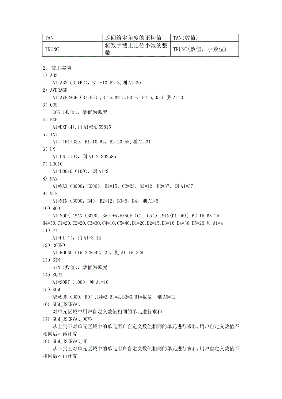 泛微E-COLOGY显示模板函数公式整理.doc_第2页