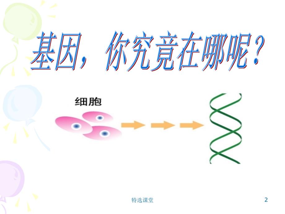 基因和染色体的关系(基因在染色体上)【教学课堂】_第2页