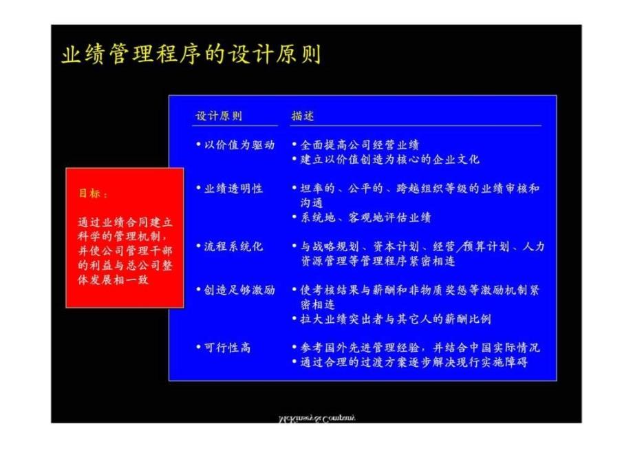 麦肯锡：中国五金矿产业绩管理的实施流程(文件五)_第4页