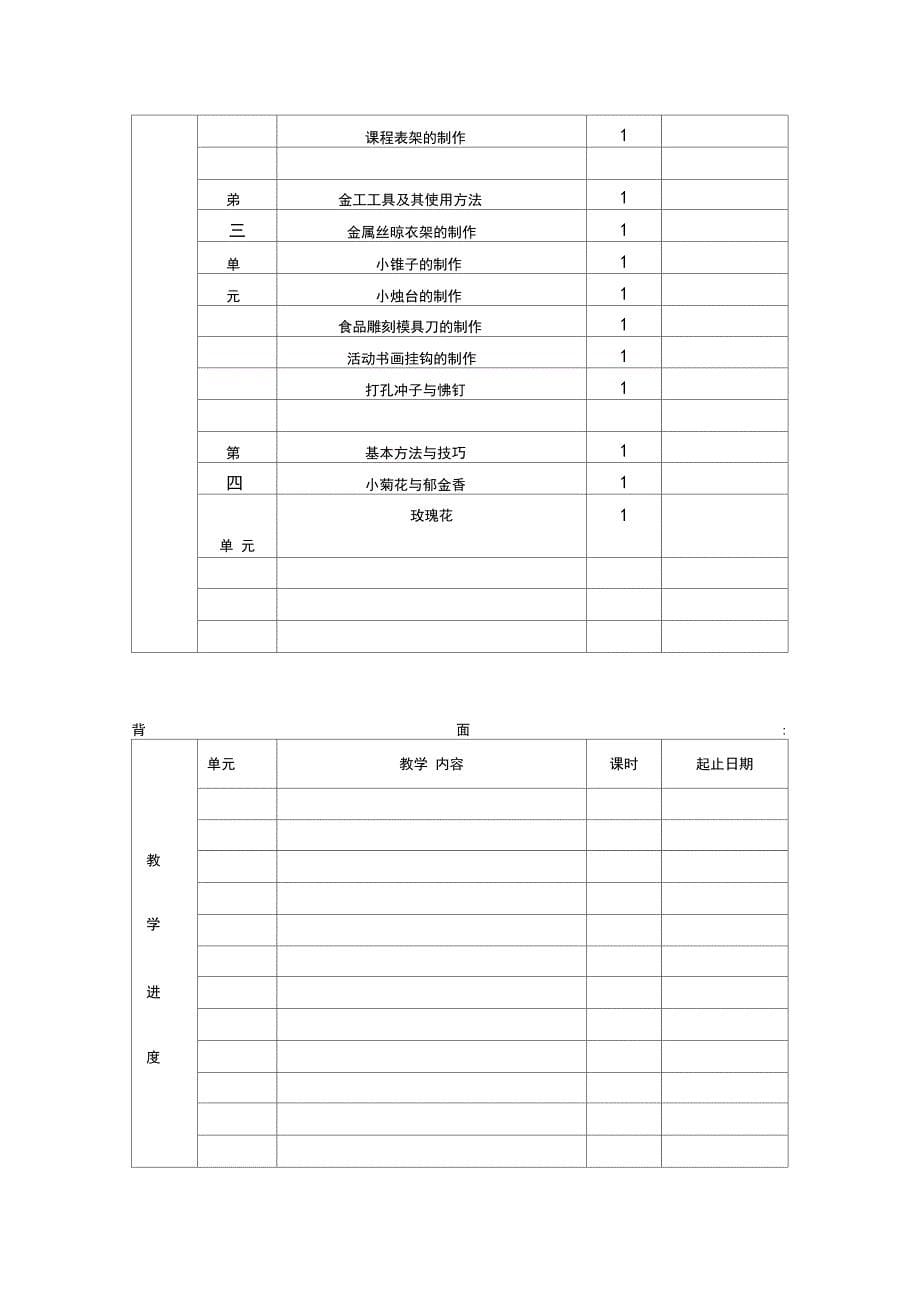 劳技六年级课程教案上册(全)_第5页