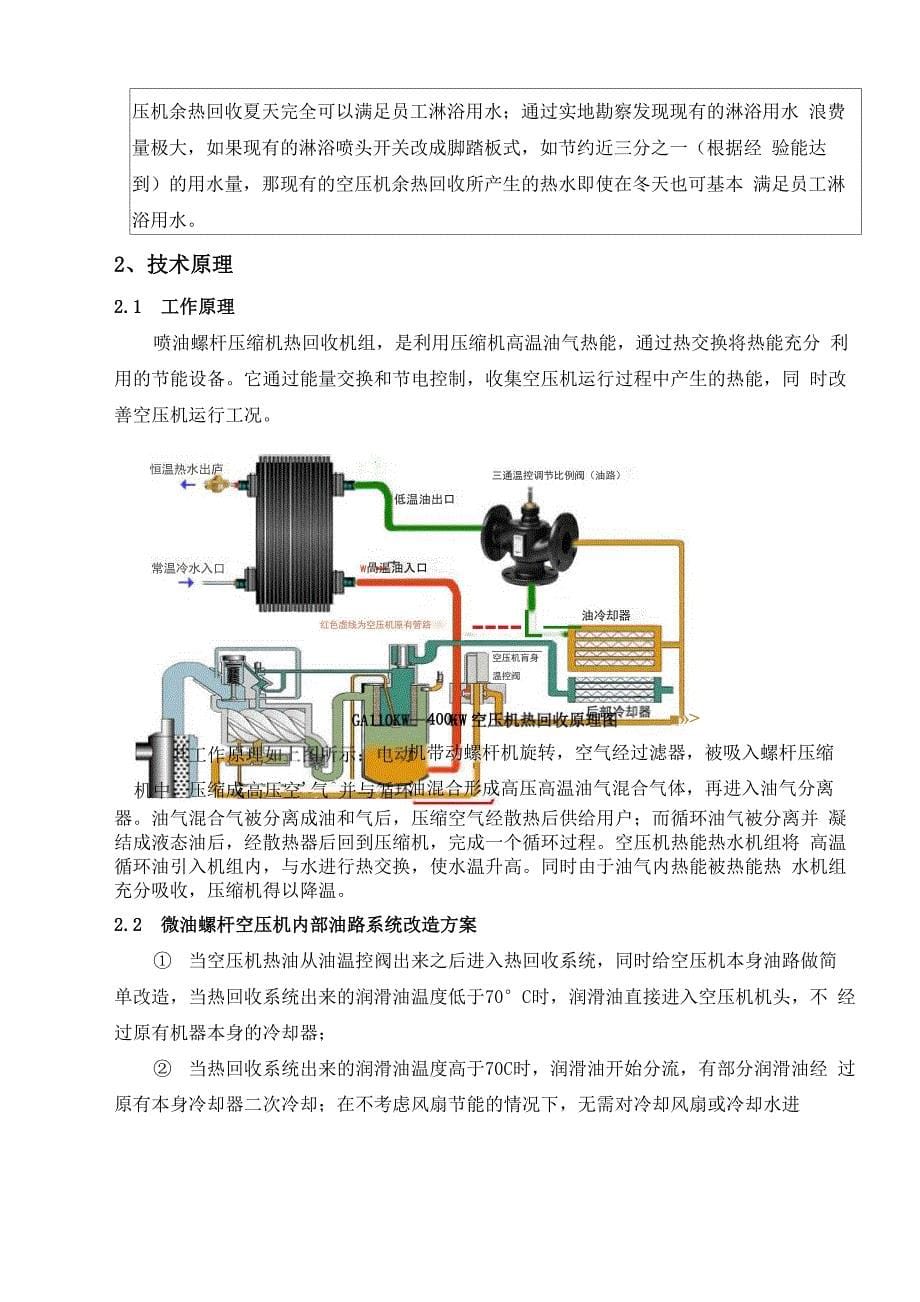 空压机余热利用系统技术协议_第5页