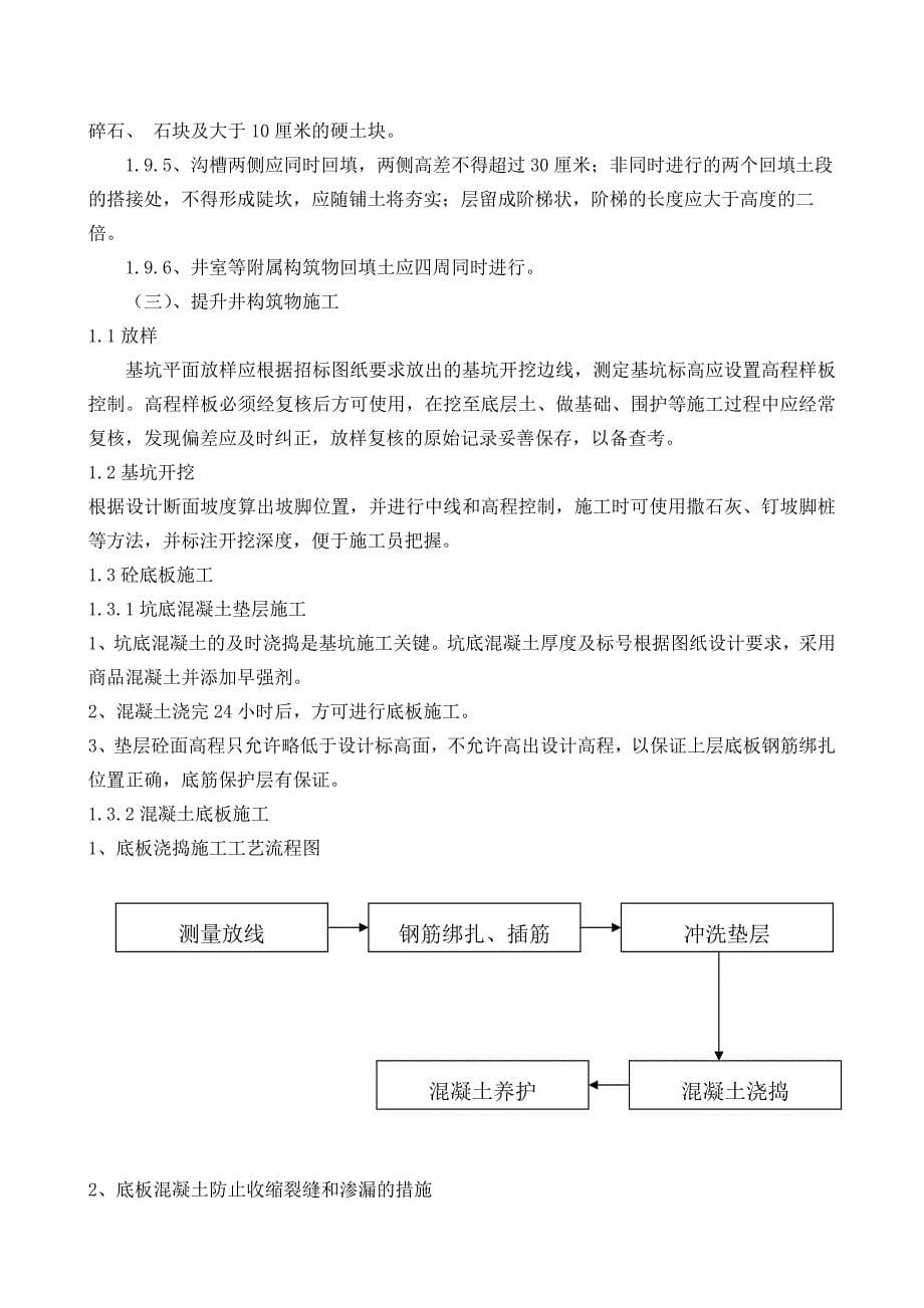 污水及提升井施工方案_第5页